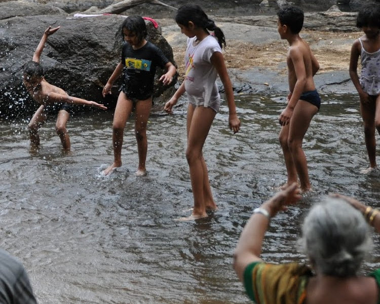 River bathing