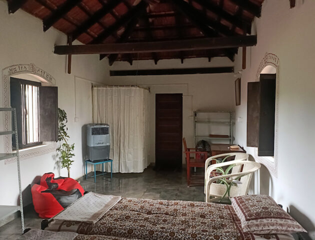 Attic room accommodation