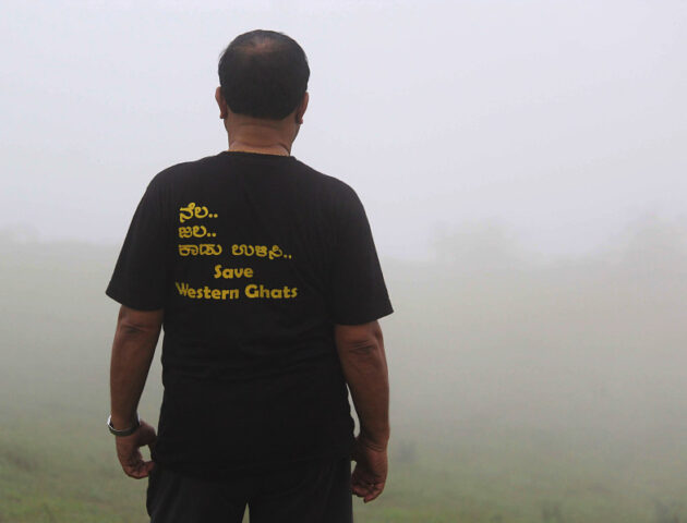Tourist in Western Ghats