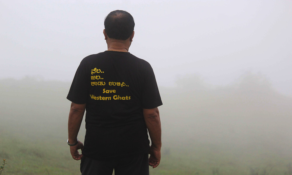 Tourist in Western Ghats